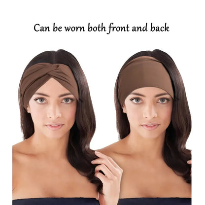 Wide Elastic Sports Headband – Yoga, Pilates & Fitness Sweatband for Women