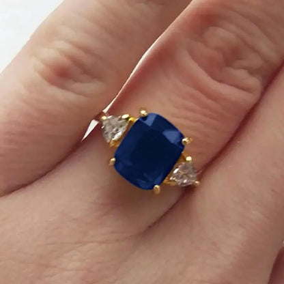 Huitan Bright Zirconia Ring for Women