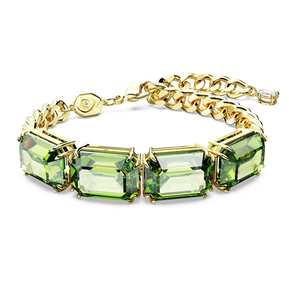 Flower Crystal Charm Bracelet for Women – Luxury Gift