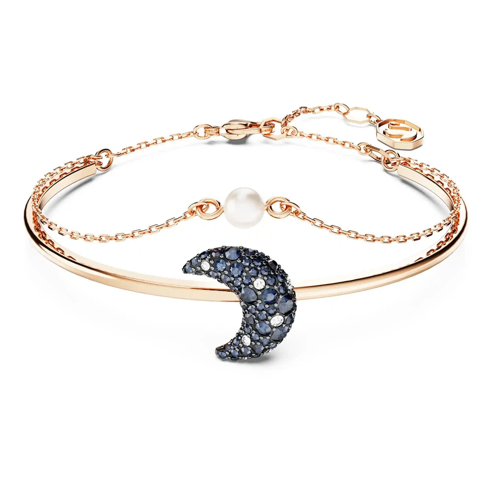 Flower Crystal Charm Bracelet for Women – Luxury Gift