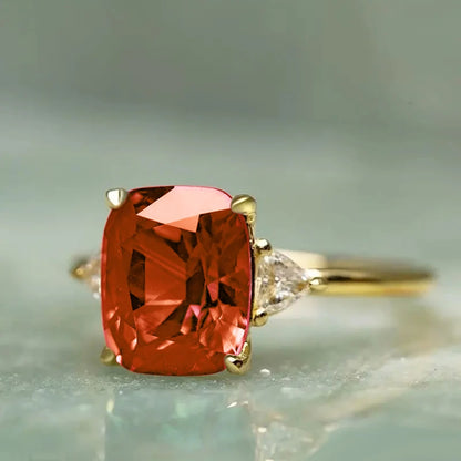 Huitan Bright Zirconia Ring for Women