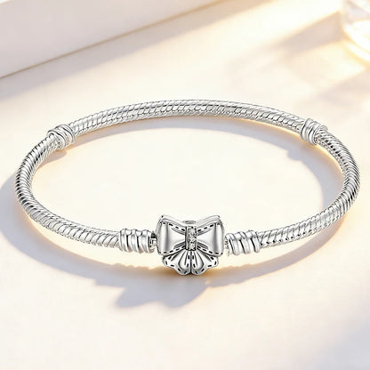 925 Sterling Silver Bracelet Afternoon Tea Butterfly Bracelet For Women by edenista