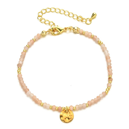 Natural Stone Turquoise Beads Bracelet for Women
