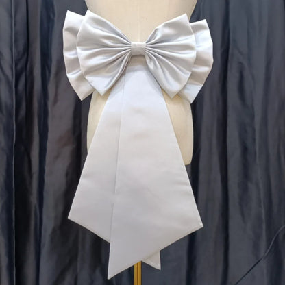 Removable Bridal Satin Bow Sash
