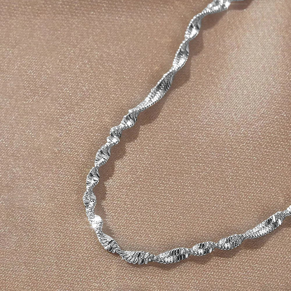 Simple Stainless Steel Chain Bracelet – Bohemian Style