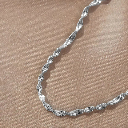 Simple Stainless Steel Chain Bracelet – Bohemian Style