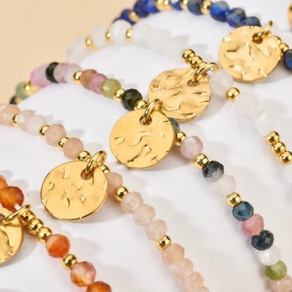 Natural Stone Turquoise Beads Bracelet for Women