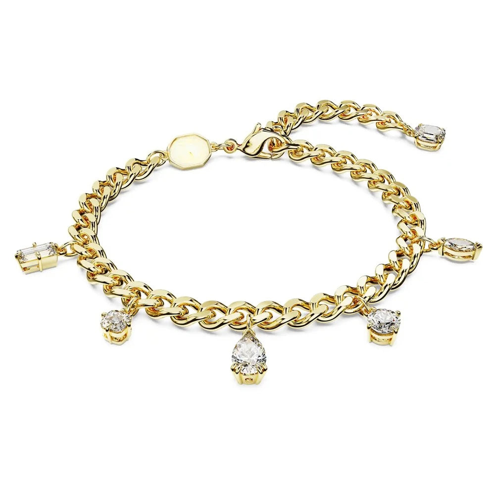 Flower Crystal Charm Bracelet for Women – Luxury Gift