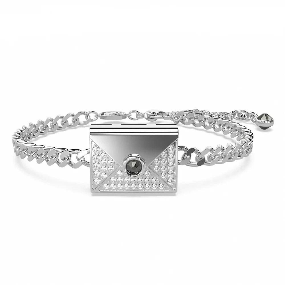Flower Crystal Charm Bracelet for Women – Luxury Gift