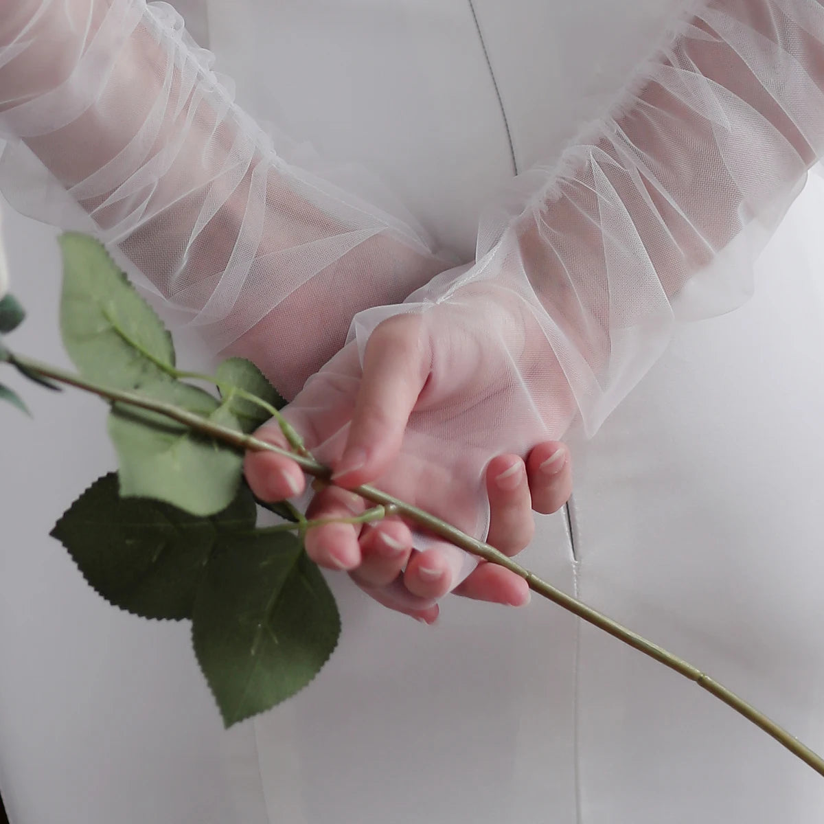 Elegant Opera Bridal Gloves Fingerless