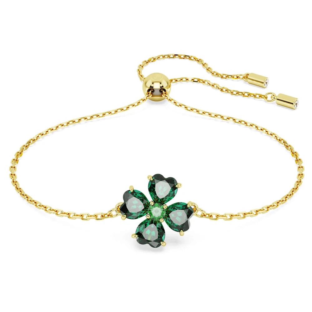 Flower Crystal Charm Bracelet for Women – Luxury Gift