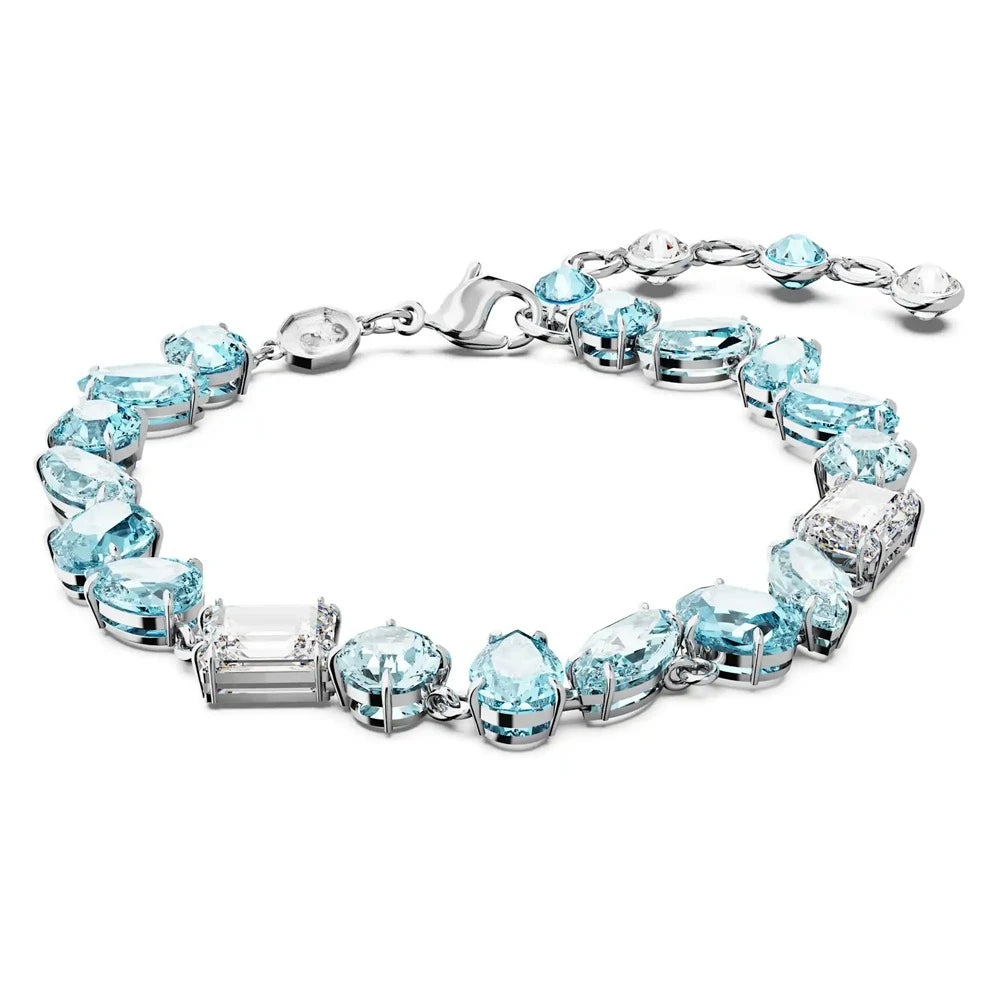 Flower Crystal Charm Bracelet for Women – Luxury Gift
