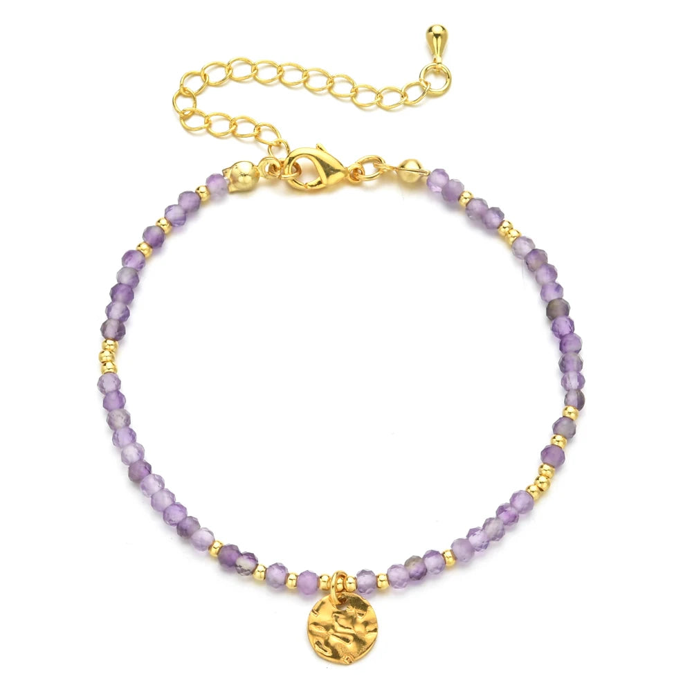 Natural Stone Turquoise Beads Bracelet for Women