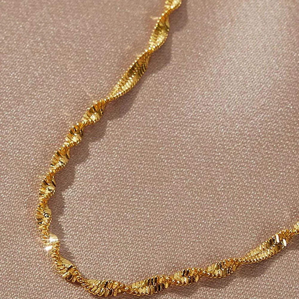 Simple Stainless Steel Chain Bracelet – Bohemian Style
