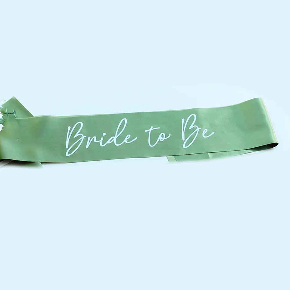 Bride & Bridesmaid Sash Bachelorette Party