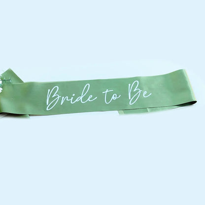 Bride & Bridesmaid Sash Bachelorette Party