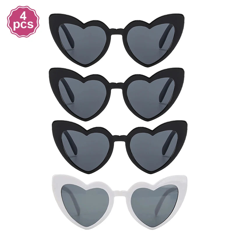 Bride to Be Sash Veil & Heart Sunglasses Set