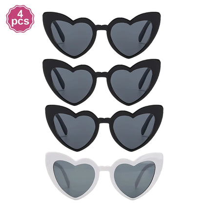 Bride to Be Sash Veil & Heart Sunglasses Set
