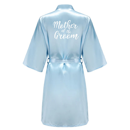 Bridal Party Satin Robe Dressing Gown
