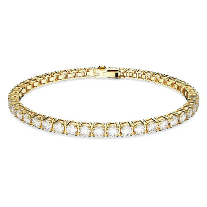 Flower Crystal Charm Bracelet for Women – Luxury Gift