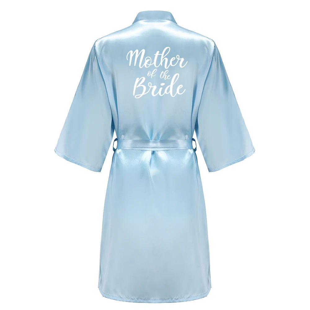Bridal Party Satin Robe Dressing Gown