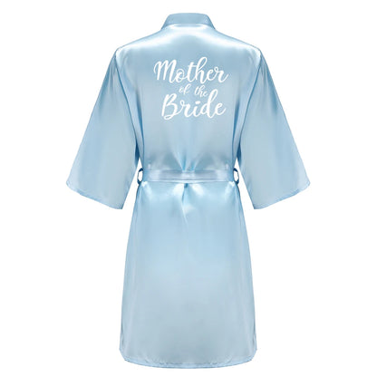 Bridal Party Satin Robe Dressing Gown