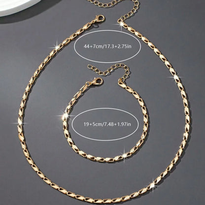 A Set of Sexy and Luxurious Women's Necklace and Bracelet by edenista