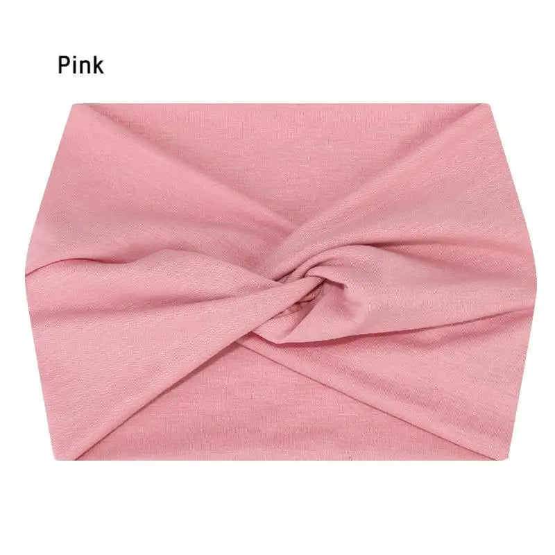 Wide Elastic Sports Headband – Yoga, Pilates & Fitness Sweatband for Women