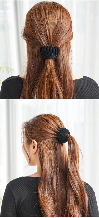 Acrylic Bun Hair Claw Clip – Bird Nest Expanding Style