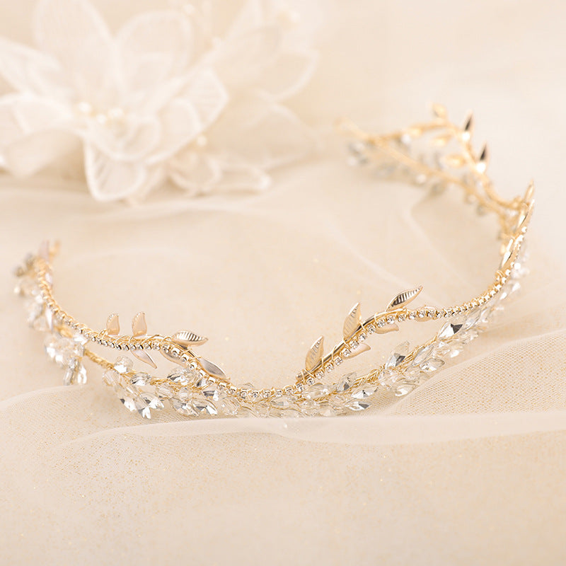 Bridal Crown Rhinestone Crystal Alloy Material by edenista