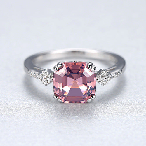 925 Silver Morgan Stone Gemstone Ring Jewelry by edenista
