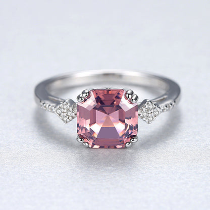 925 Silver Morgan Stone Gemstone Ring Jewelry by edenista