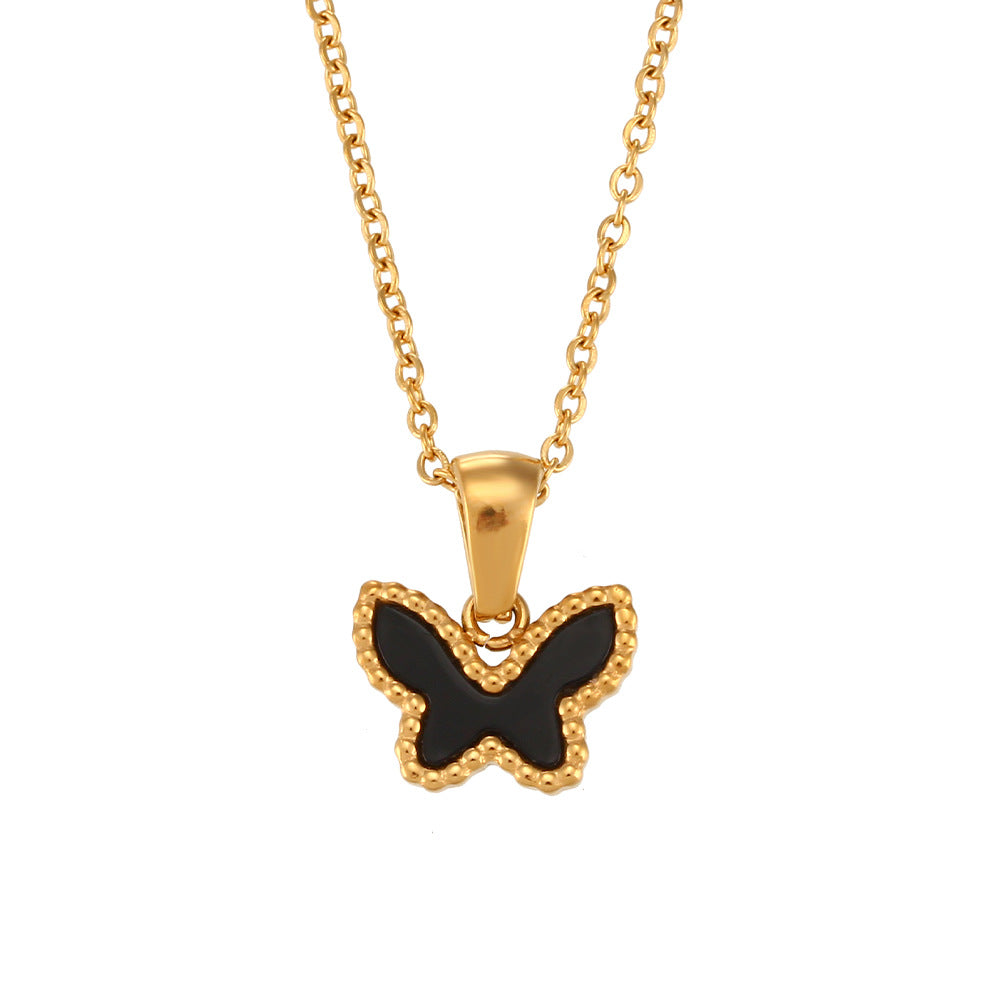 Acrylic Butterfly Pendant Jewelry Women by edenista