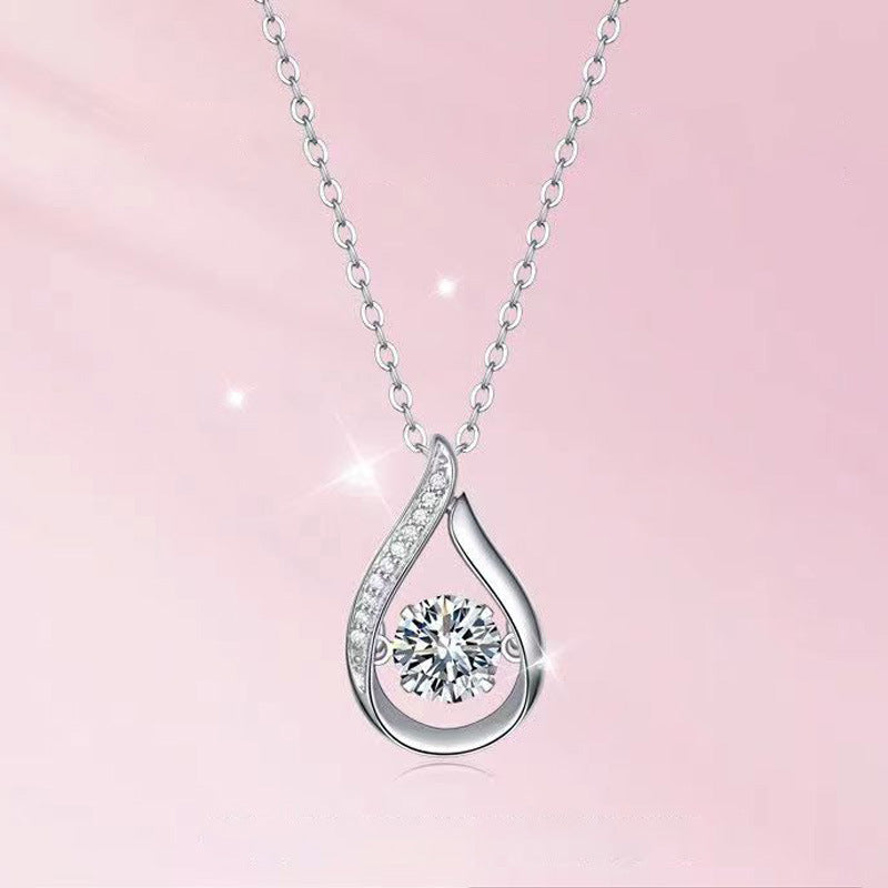 Smart Drop-shaped All-match Light Luxury Necklace by edenista