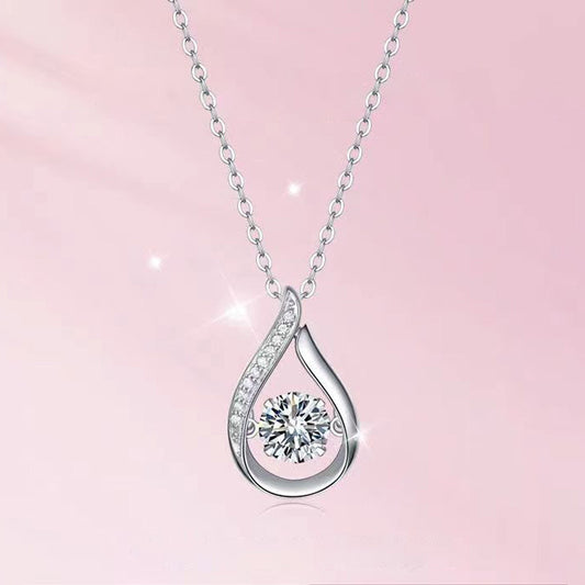 Smart Drop-shaped All-match Light Luxury Necklace by edenista