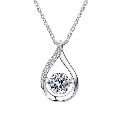 Smart Drop-shaped All-match Light Luxury Necklace by edenista