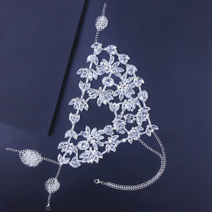 Exaggerated Fashion Rhinestone Mask For Halloween by edenista