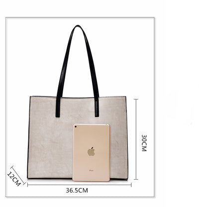 Tote Bag Casual Commuter One-shoulder Tote Bag by edenista