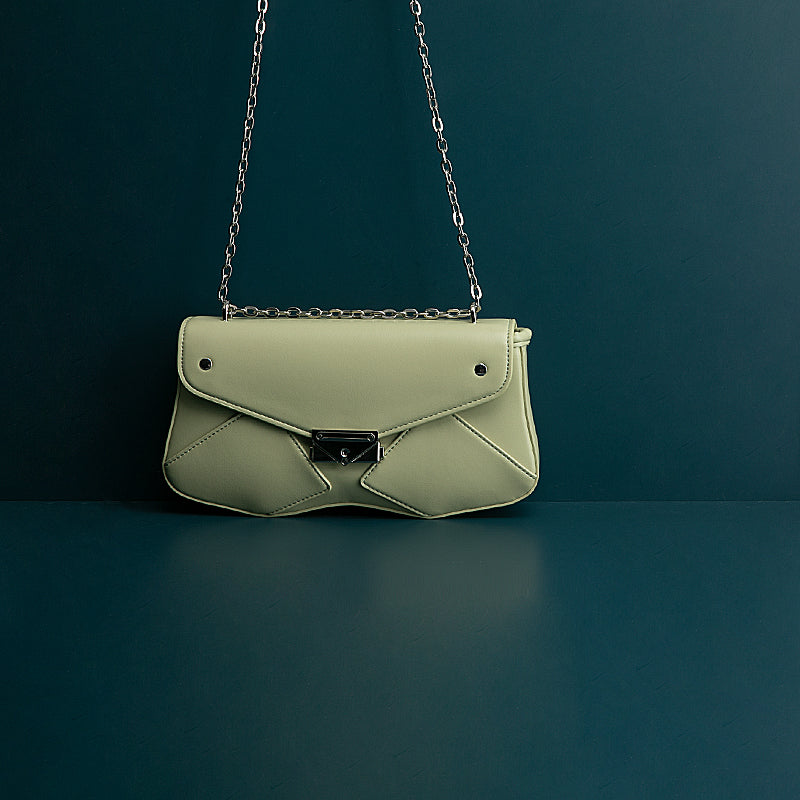 Small Design Leather Shoulder Crossbody Bag by edenista