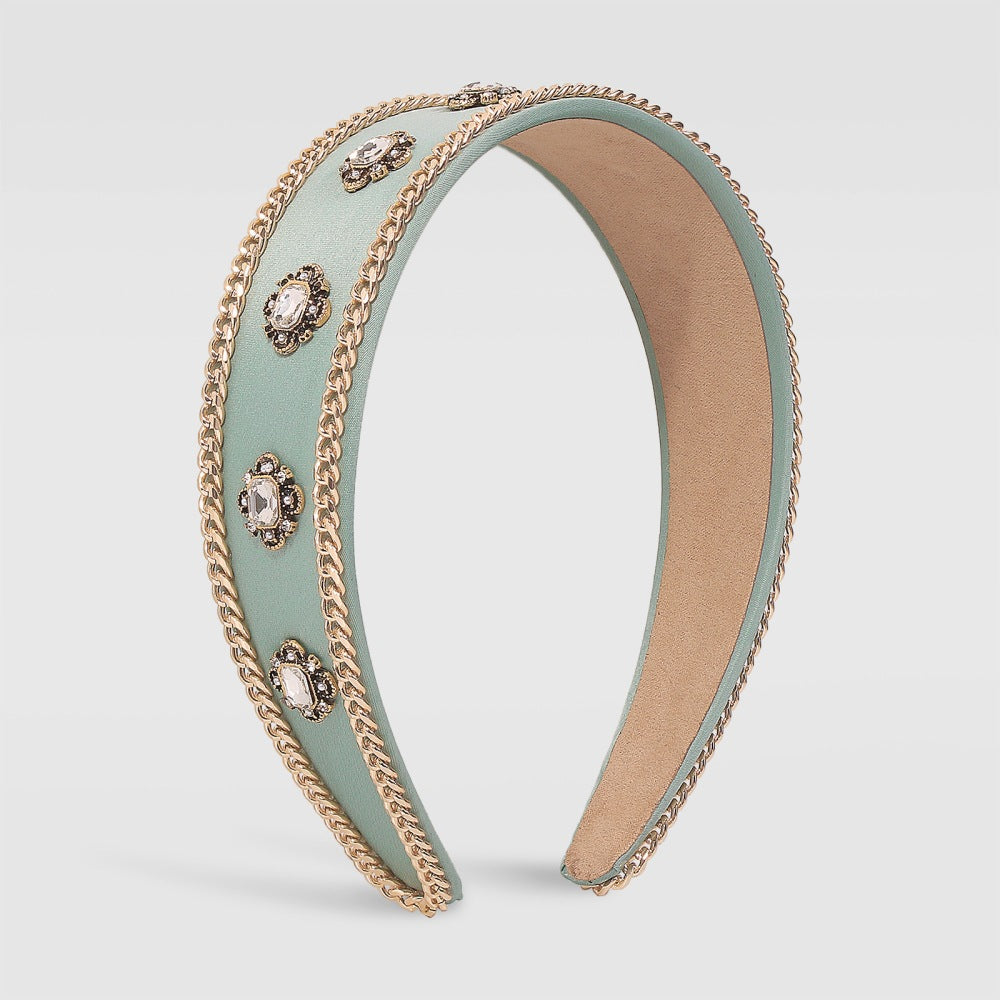 Headband Baroque Retro Fashion Chain Headband by edenista