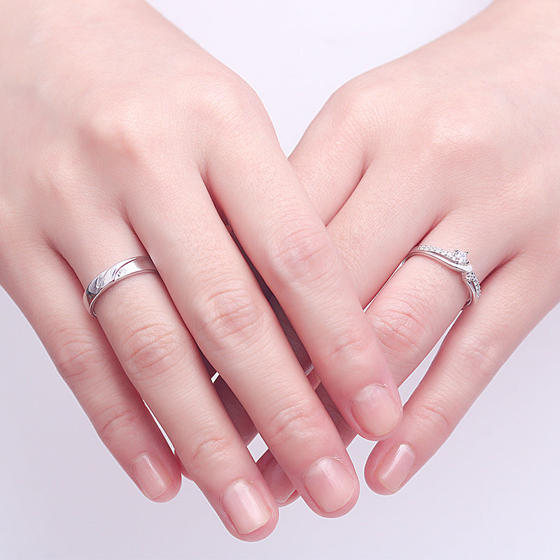Couple Ring One Ring Simple by edenista