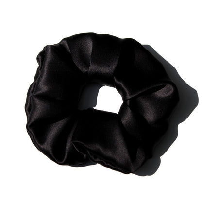 Silk Large Intestine Circle Head Flower Silk Hair Rope Satin by edenista