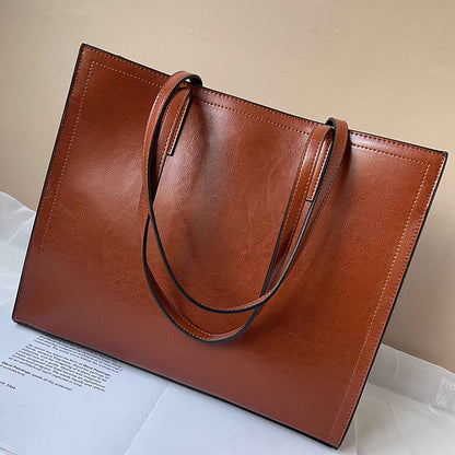 Tote Bag Casual Commuter One-shoulder Tote Bag by edenista