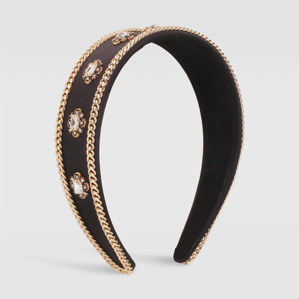 Headband Baroque Retro Fashion Chain Headband by edenista