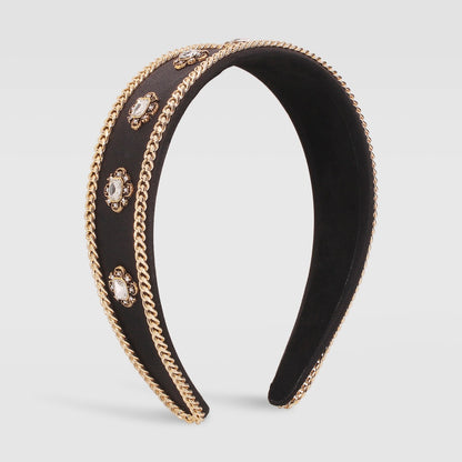 Headband Baroque Retro Fashion Chain Headband by edenista