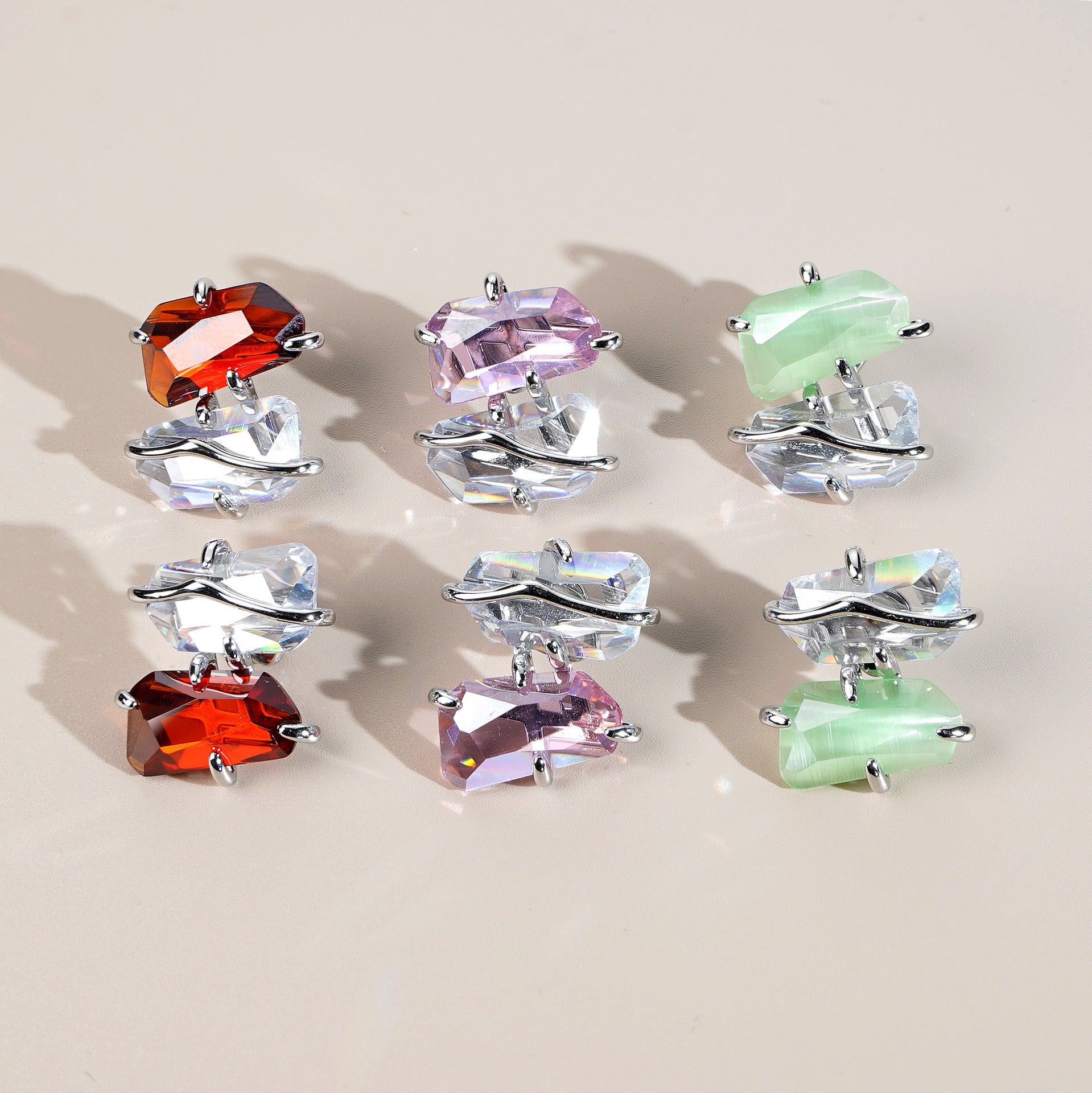 Women's Peach Blossom Spar Earrings by edenista