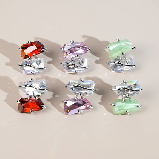 Women's Peach Blossom Spar Earrings by edenista