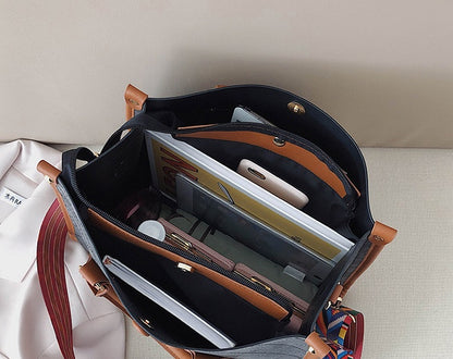 Large-capacity One-shoulder Messenger Bag Handbag Trendy by edenista