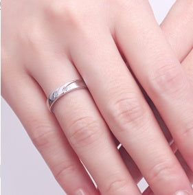 Couple Ring One Ring Simple by edenista