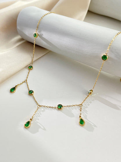 Beccarite Tassel Necklace For Women by edenista